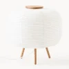 Best Lámpara de mesa de diseño de papel de arroz Misaki Lámparas De Mesa|Lámparas De Techo