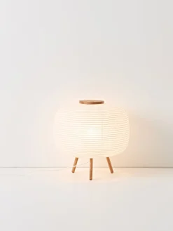 Best Lámpara de mesa de diseño de papel de arroz Misaki Lámparas De Mesa|Lámparas De Techo