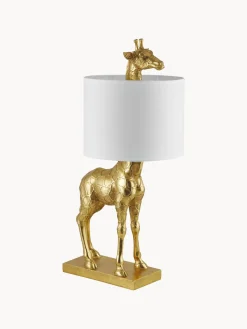 Hot Lámpara de mesa de diseño grande con pantalla de lino Epigaea Lámparas De Mesa|Lámparas De Techo