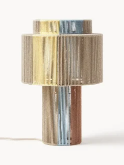 Clearance Lámpara de mesa de lino Lace Lámparas De Mesa|Lámparas De Techo