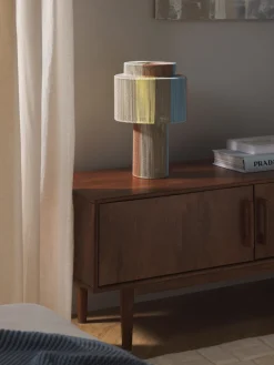 Clearance Lámpara de mesa de lino Lace Lámparas De Mesa|Lámparas De Techo