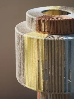 Clearance Lámpara de mesa de lino Lace Lámparas De Mesa|Lámparas De Techo