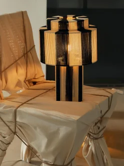 Lámpara de mesa de lino Lace Lámparas De Mesa|Lámparas De Techo