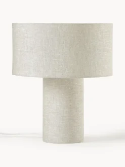 New Lámpara de mesa de lino Ron Lámparas De Mesa|Lámparas De Techo