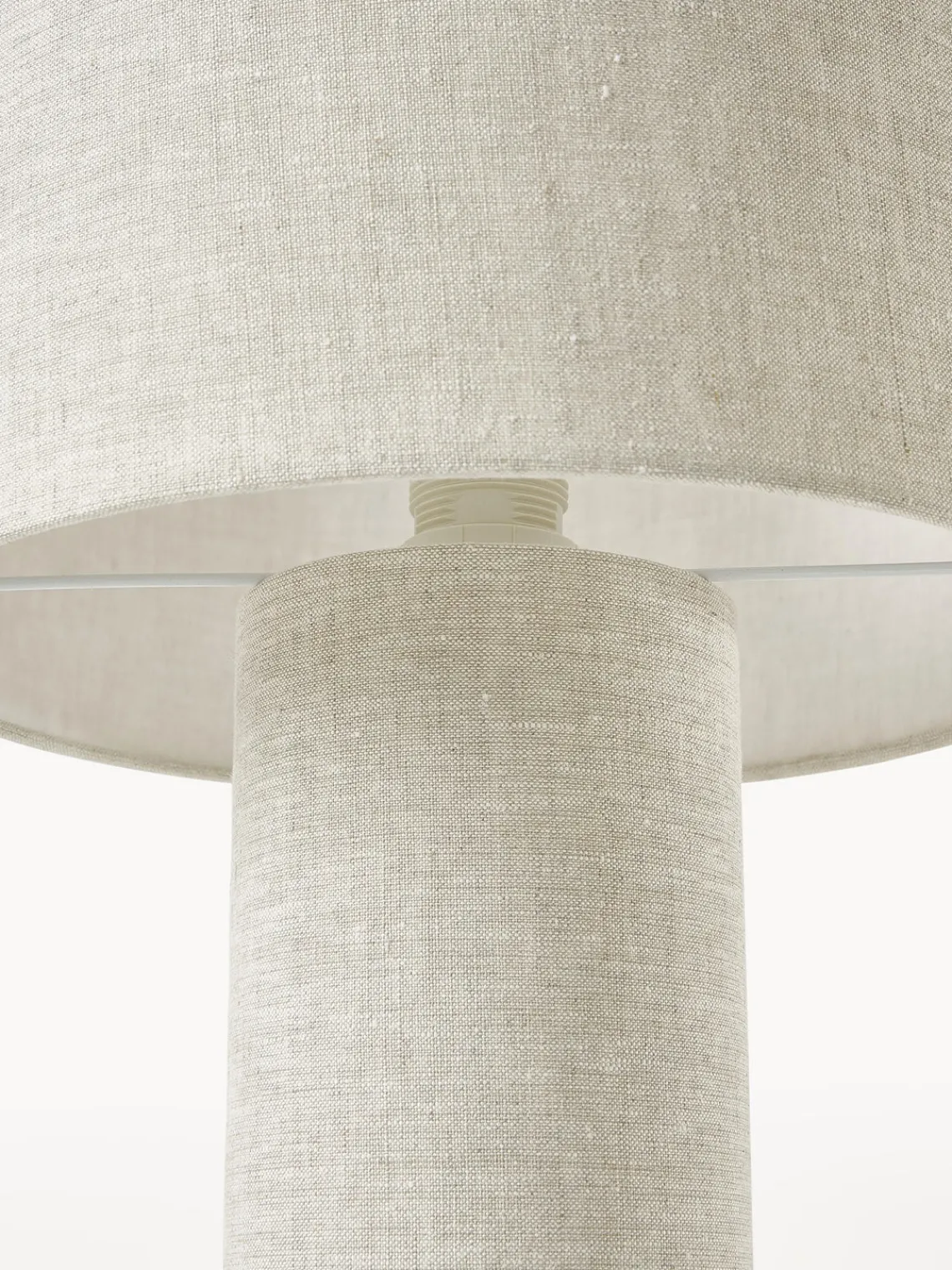 New Lámpara de mesa de lino Ron Lámparas De Mesa|Lámparas De Techo