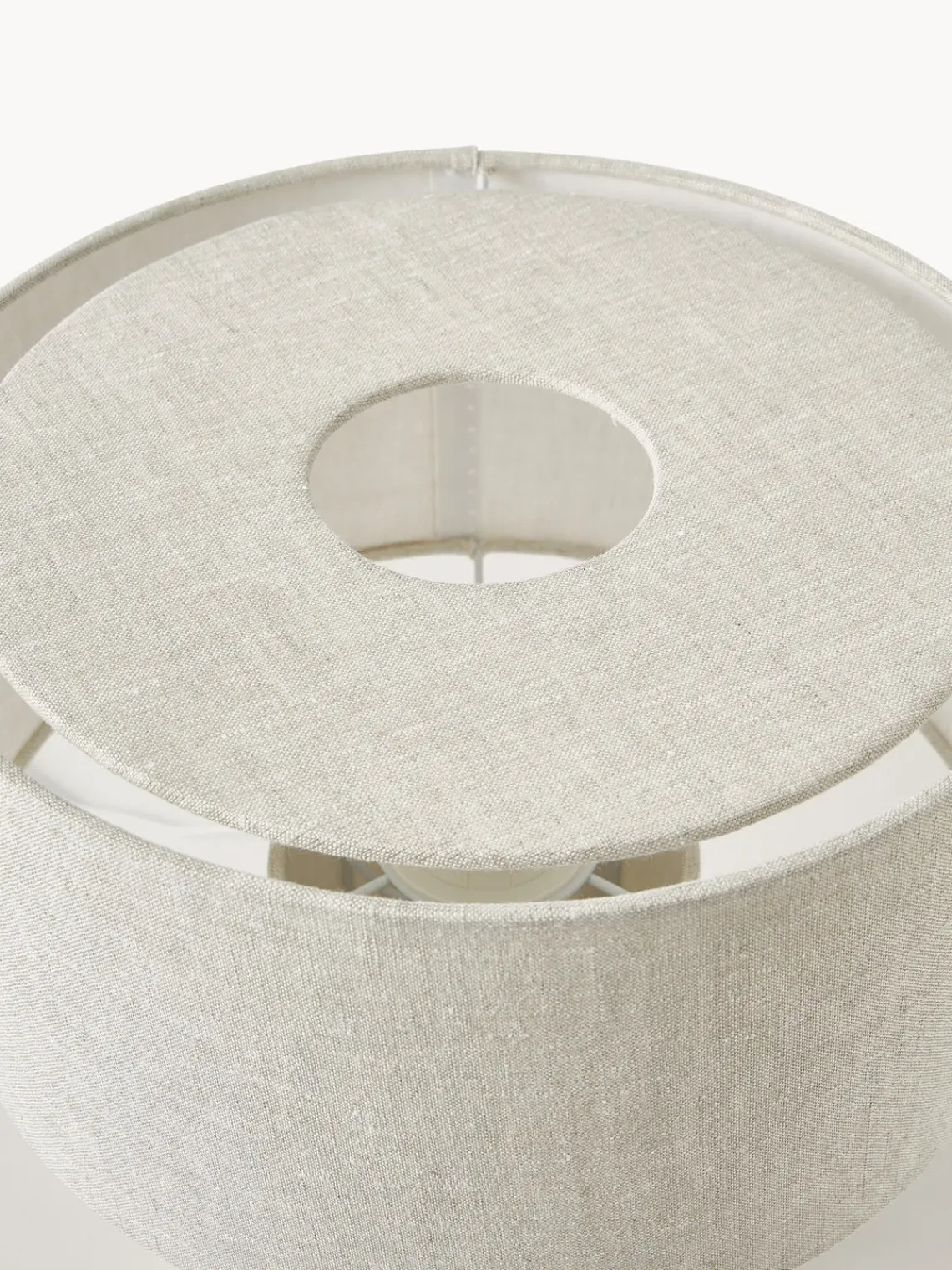 New Lámpara de mesa de lino Ron Lámparas De Mesa|Lámparas De Techo