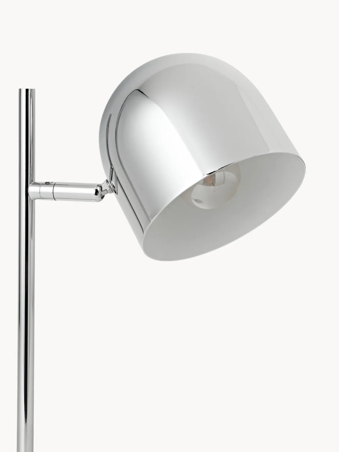 Lámparas De Mesa|Lámparas De Techo>Westwing Collection Lámpara de mesa de metal Almo Plateado