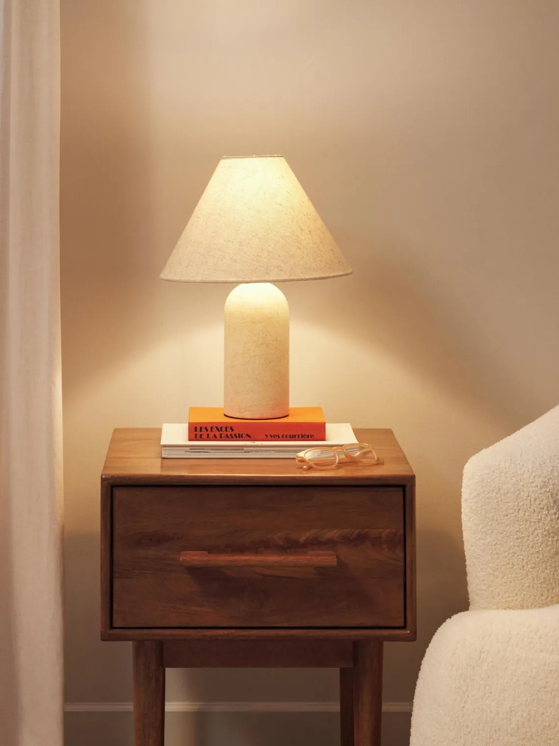 Lámparas De Mesa|Lámparas De Techo>Westwing Collection Lámpara de mesa de mármol Gia Mármol beige