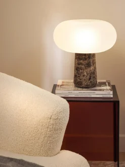 Hot Lámpara de mesa de mármol Mariella Lámparas De Mesa|Lámparas De Techo