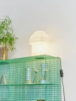 Lámparas De Mesa|Lámparas De Techo>Made By Hand Lámpara de mesa de papel de arroz Paper