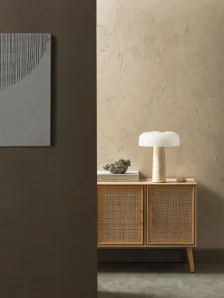 Best Lámpara de mesa de travertino Carla Lámparas De Mesa|Lámparas De Techo