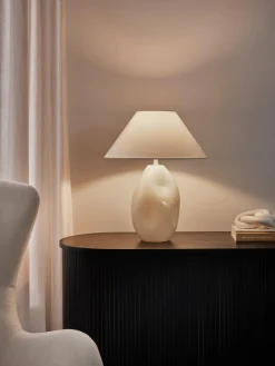 Online Lámpara de mesa de vidrio opalino Xilia Lámparas De Mesa|Lámparas De Techo