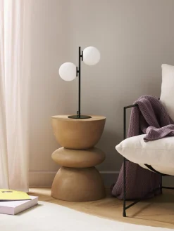 Hot Lámpara de mesa de vidrio opalino Atlanta Lámparas De Mesa|Lámparas De Techo