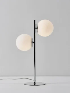 Outlet Lámpara de mesa de vidrio opalino Atlanta Lámparas De Mesa|Lámparas De Techo