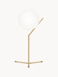 Best Lámpara de mesa de vidrio soplada artesanalmente grande regulable IC Lights Lámparas De Mesa|Lámparas De Techo