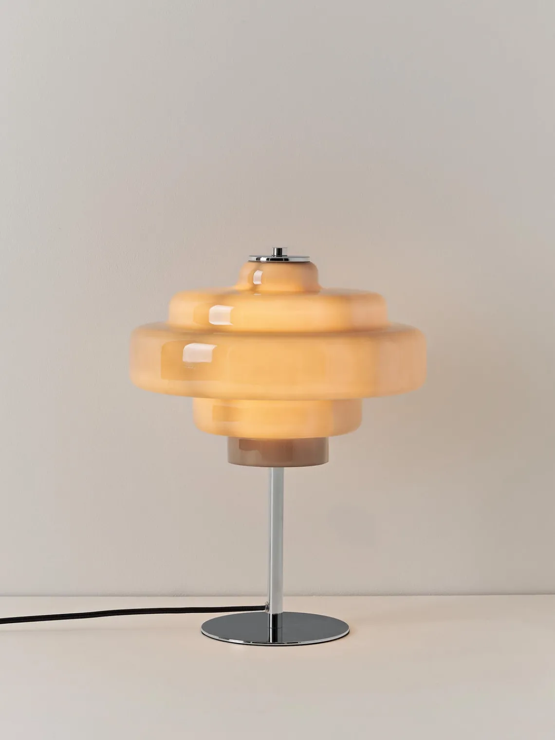 New Lámpara de mesa de vidrio Millie Lámparas De Mesa|Lámparas De Techo