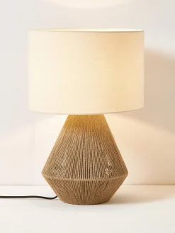 Discount Lámpara de mesa de yute Cecillia Lámparas De Mesa|Lámparas De Techo