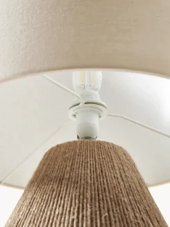 Discount Lámpara de mesa de yute Cecillia Lámparas De Mesa|Lámparas De Techo