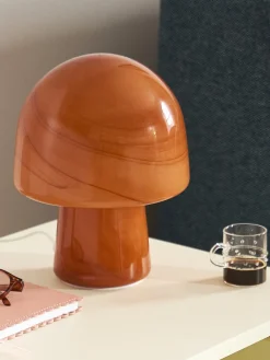 New Lámpara de mesa efecto mármol Talia, tamaños diferentes Lámparas De Mesa|Lámparas De Techo