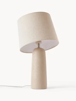 Clearance Lámpara de mesa grande con base de cemento Kaya Lámparas De Mesa|Lámparas De Techo