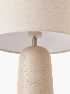 Clearance Lámpara de mesa grande con base de cemento Kaya Lámparas De Mesa|Lámparas De Techo