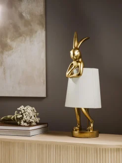 New Lámpara de mesa grande de diseño Rabbit Lámparas De Mesa|Lámparas De Techo