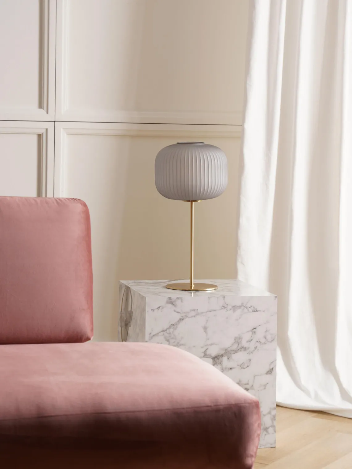 Lámparas De Mesa|Lámparas De Techo>Markslöjd Lámpara de mesa grande de vidrio Sober