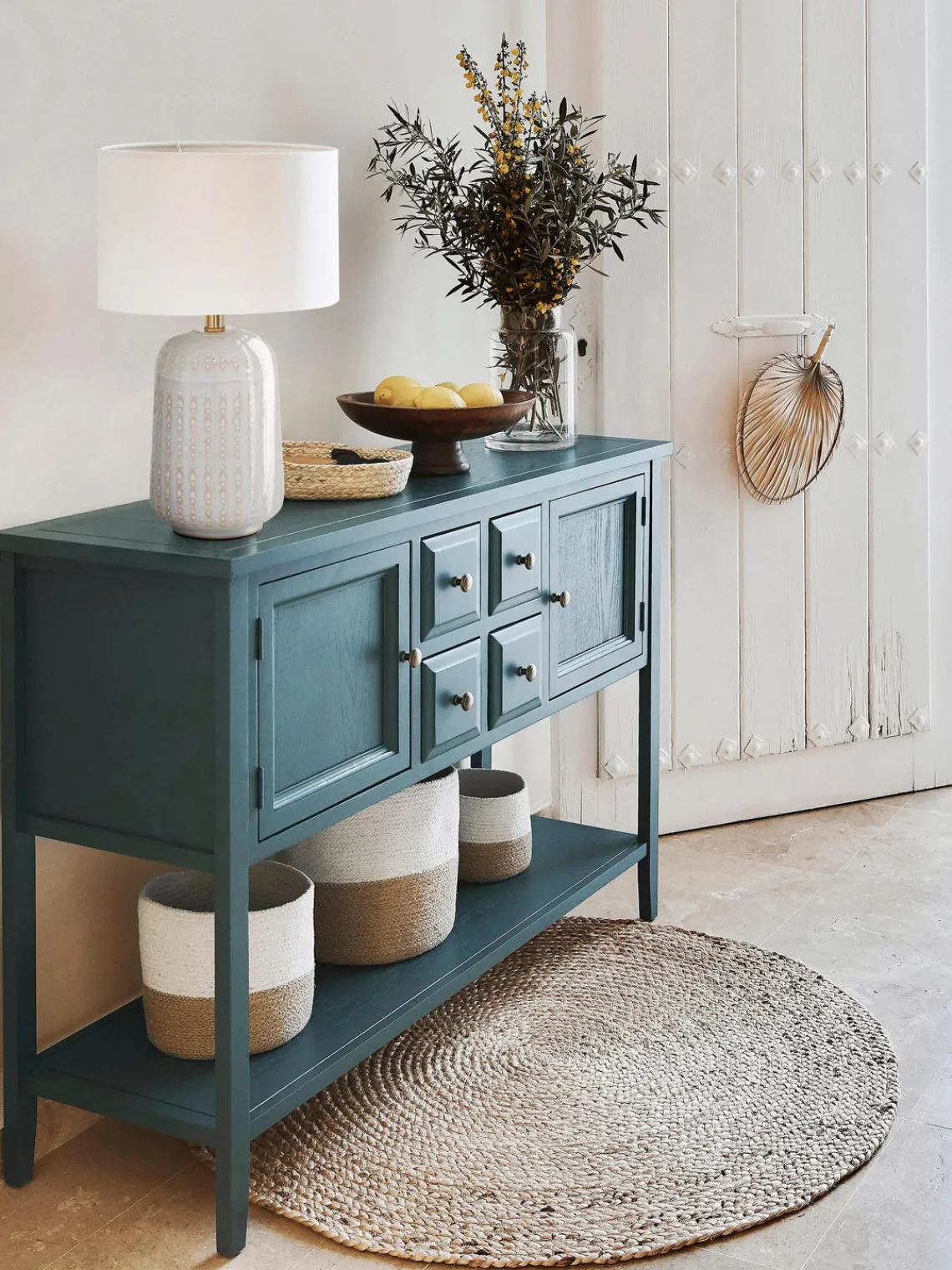 Lámparas De Mesa|Lámparas De Techo>Westwing Collection Lámpara de mesa grande de cerámica Iva