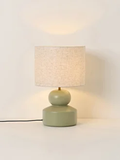 Sale Lámpara de mesa grande de cerámica Georgina Lámparas De Mesa|Lámparas De Techo