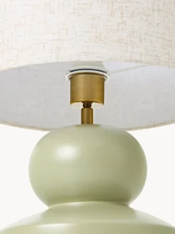 Sale Lámpara de mesa grande de cerámica Georgina Lámparas De Mesa|Lámparas De Techo