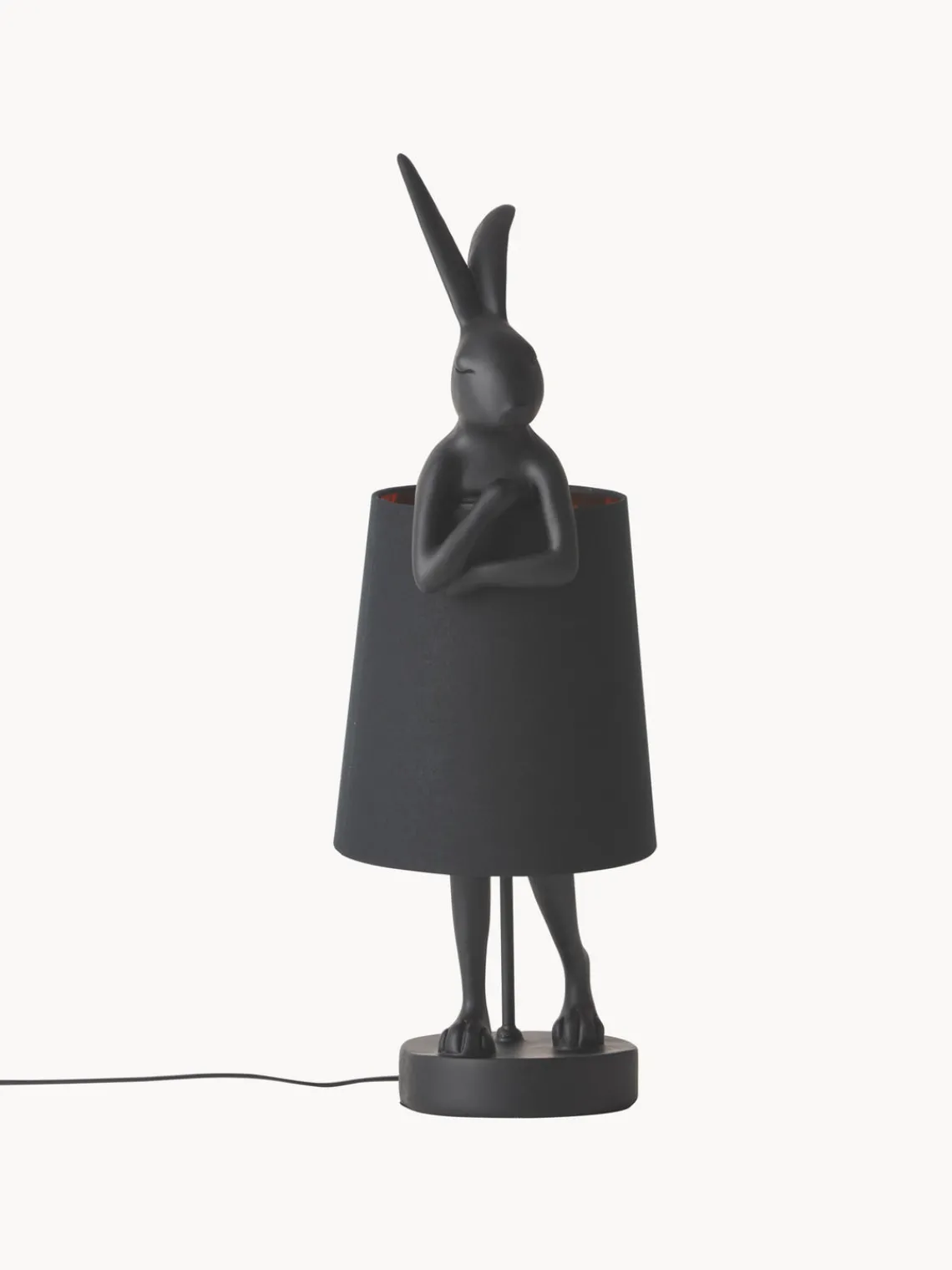 Lámparas De Mesa|Lámparas De Techo>Kare Design Lámpara de mesa grande de diseño Rabbit Negro
