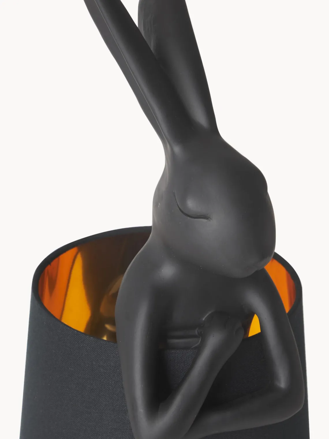 Lámparas De Mesa|Lámparas De Techo>Kare Design Lámpara de mesa grande de diseño Rabbit Negro