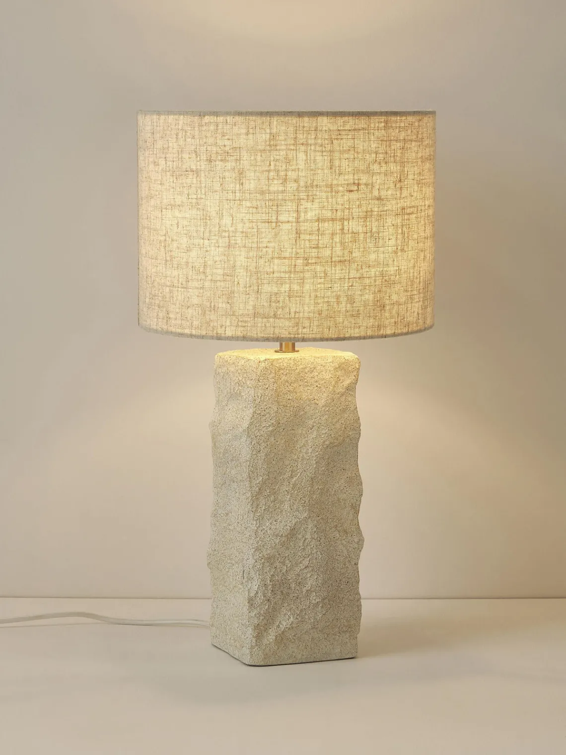 Lámparas De Mesa|Lámparas De Techo>Westwing Collection Lámpara de mesa grande de cemento Kiri