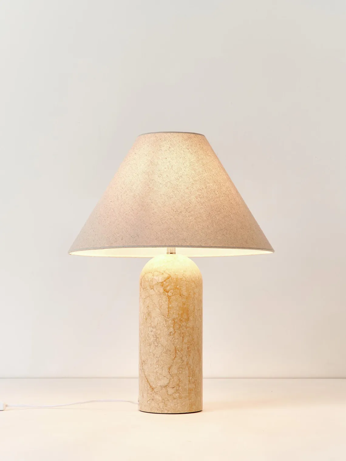 Discount Lámpara de mesa grande de mármol Gia Lámparas De Mesa|Lámparas De Techo