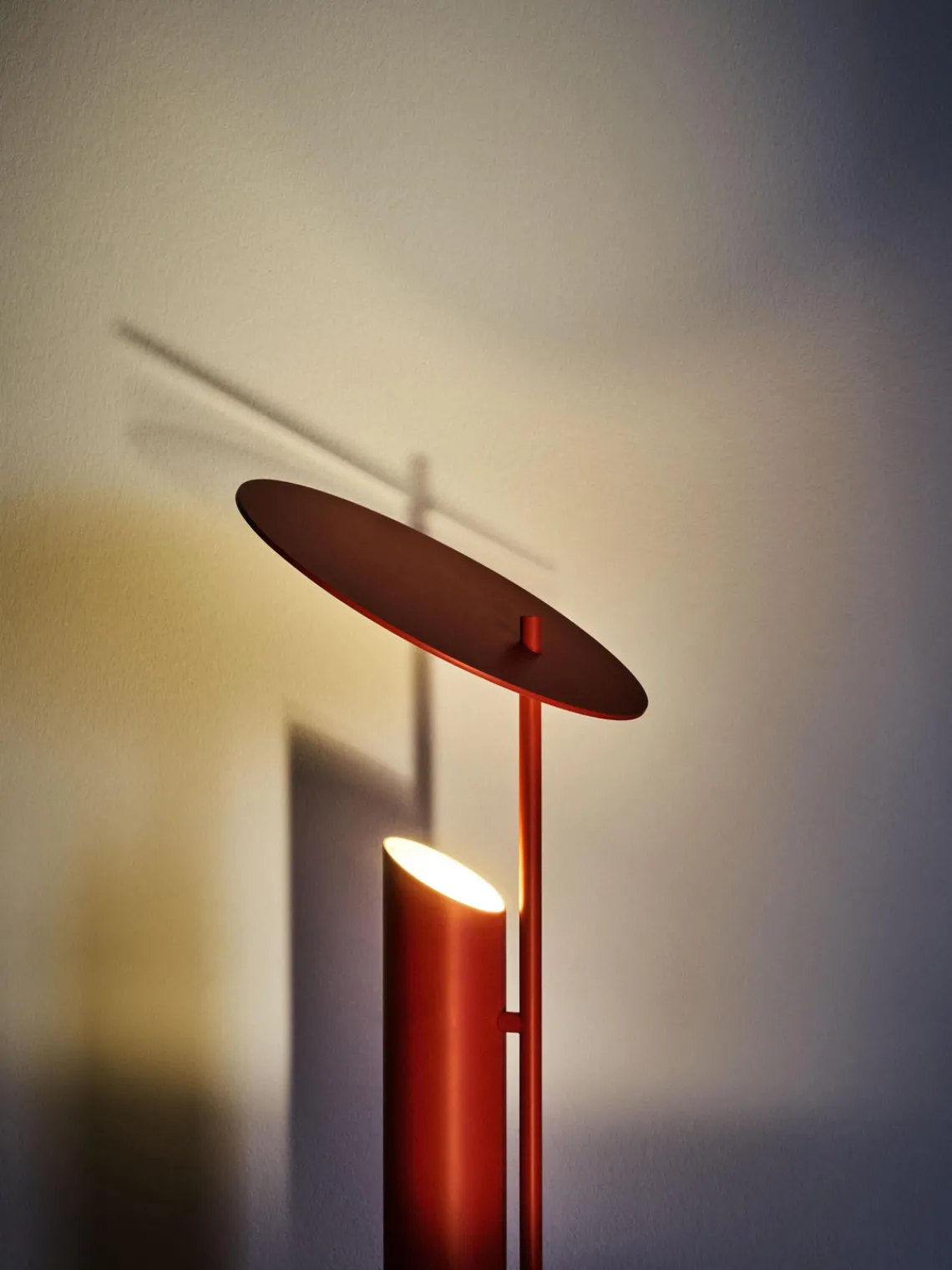 Lámparas De Mesa|Lámparas De Techo>Verpan Lámpara de mesa grande de diseño Verner Panton Reflect Rojo