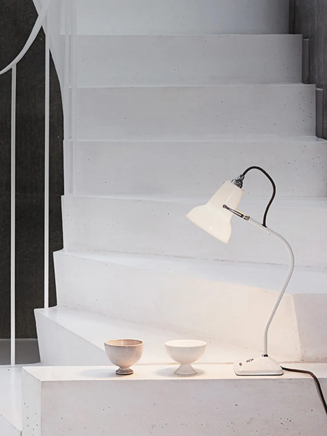 Lámparas De Escritorio|Lámparas De Mesa>Anglepoise Lámpara de mesa grande LED Original 1227 Mini Blanco