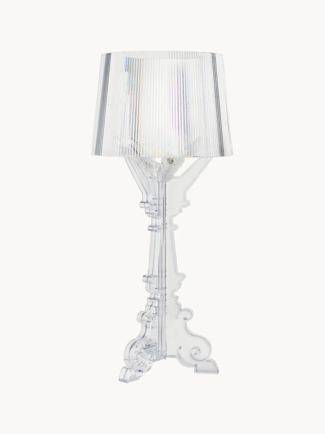 Lámparas De Mesa|Lámparas De Techo>Kartell Lámpara de mesa grande regulable de diseño Bourgie Transparente