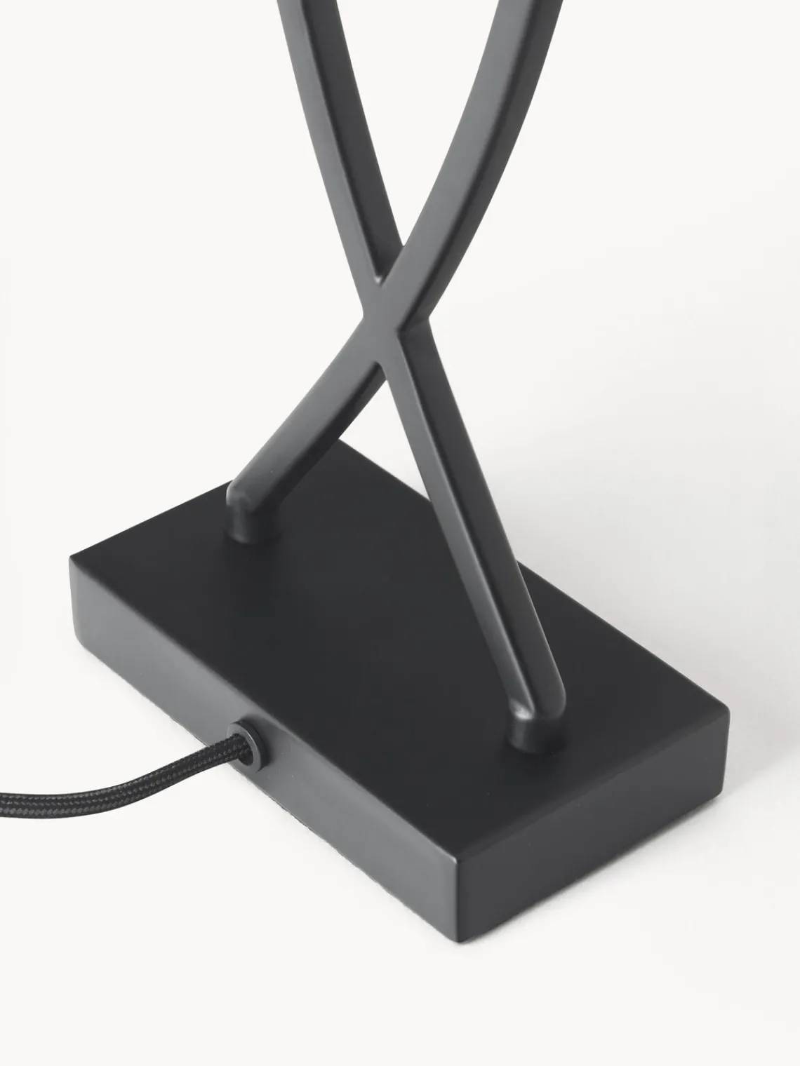 Lámparas De Mesa|Lámparas De Techo>Westwing Collection Lámpara de mesa grande Vanessa Negro