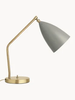 Lámparas De Mesa|Lámparas De Techo>GUBI Lámpara de mesa Gräshoppa Gris claro mate, latón