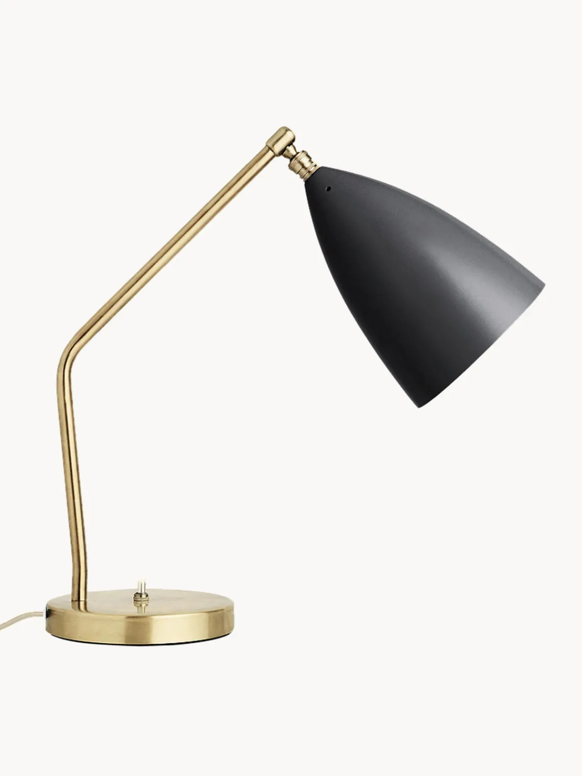 Lámparas De Mesa|Lámparas De Techo>GUBI Lámpara de mesa Gräshoppa Negro mate, latón