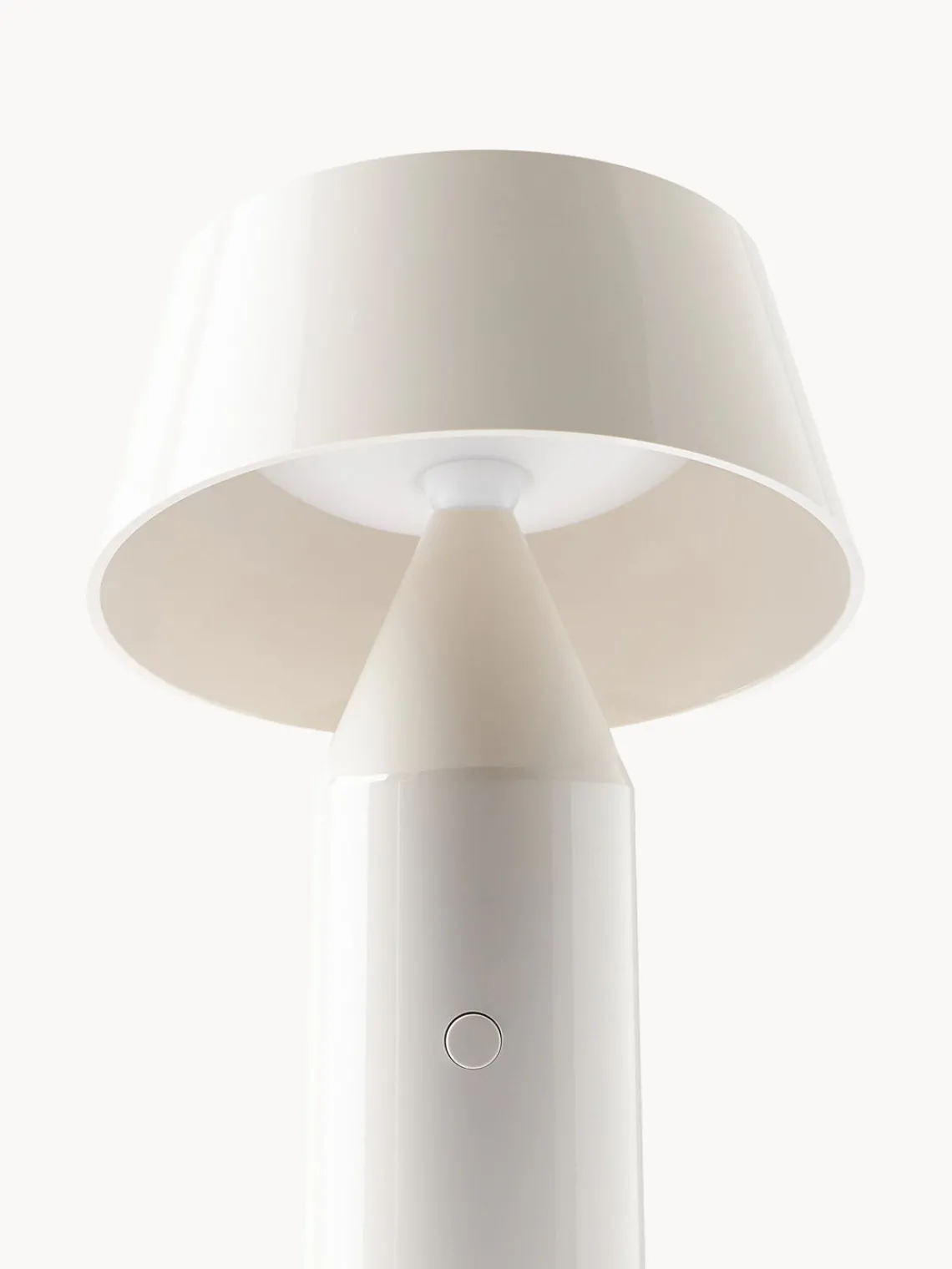 Lámparas De Mesa|Lámparas De Mesita De Noche>Marset Lámpara de mesa LED Bicoca, con pantalla ajustable regulable, pórtatil Blanco Off White brillante, blanco