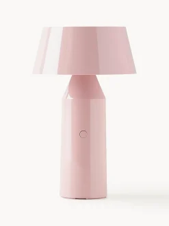 Lámparas De Mesa|Lámparas De Techo></noscript>Marset Lámpara de mesa LED con pantalla ajustable regulable Bicoca, pórtatil Rosa claro brillante, blanco Off White