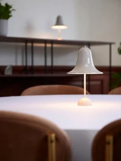 New Lámpara de mesa LED de diseño Verner Panton Pantop, portátil Lámparas De Mesa|Lámparas De Techo