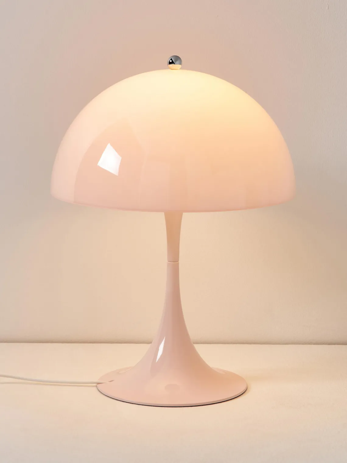 Clearance Lámpara de mesa LED Panthella, diseño Verner Panton Lámparas De Mesa|Lámparas De Techo