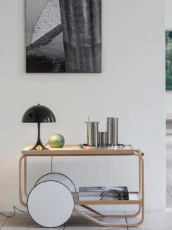 Lámpara de mesa LED Panthella 250, diseño Verner Panton Lámparas De Mesa|Lámparas De Techo