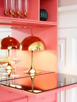 Lámpara de mesa LED Panthella, de diseño Verner Panton Lámparas De Mesa|Lámparas De Techo