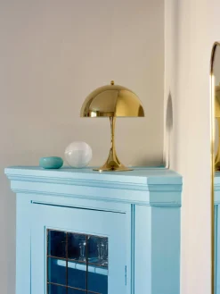 Lámpara de mesa LED Panthella, de diseño Verner Panton Lámparas De Mesa|Lámparas De Techo