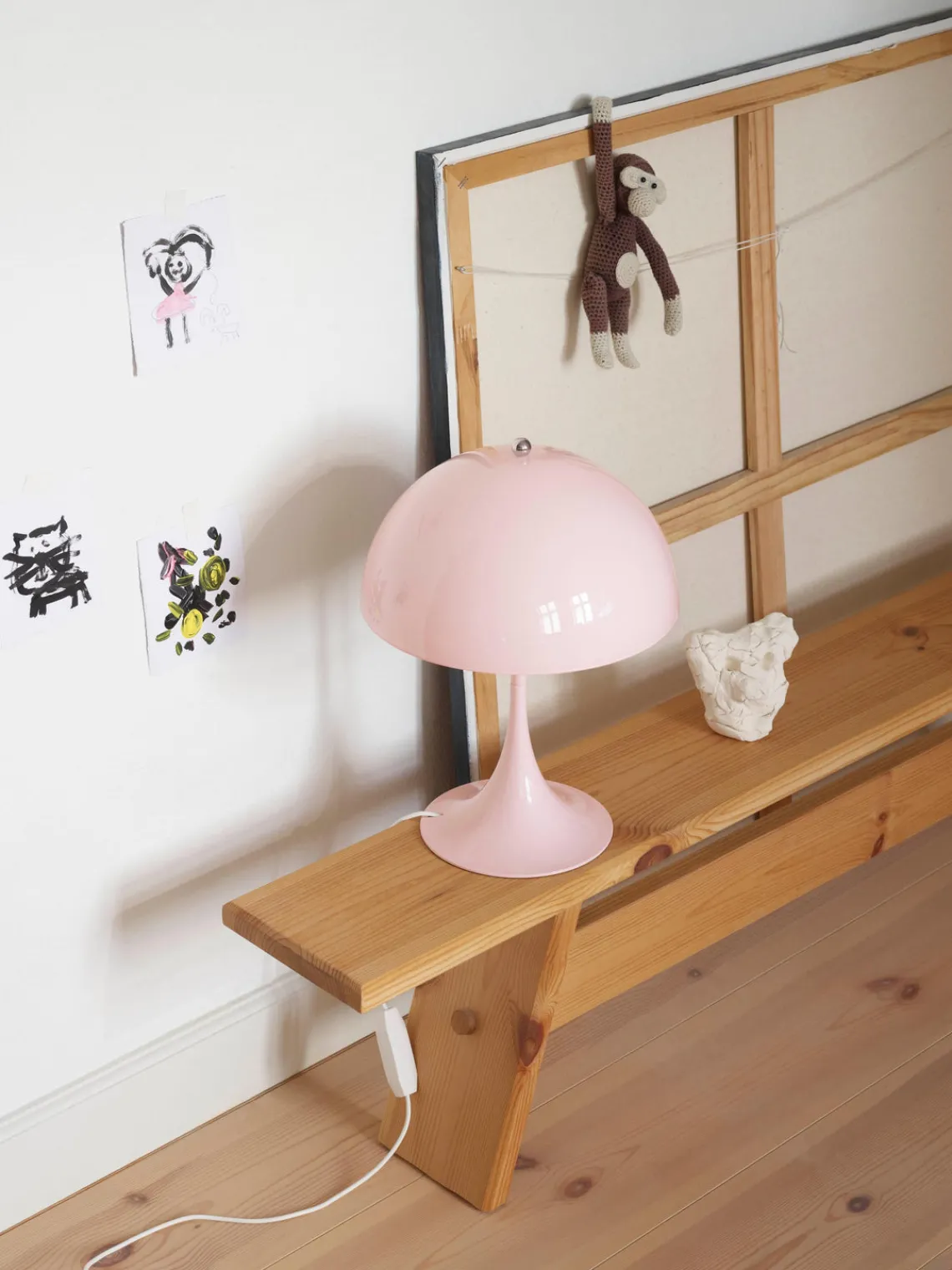 Outlet Lámpara de mesa LED Panthella, de diseño Verner Panton Lámparas De Mesa|Lámparas De Techo