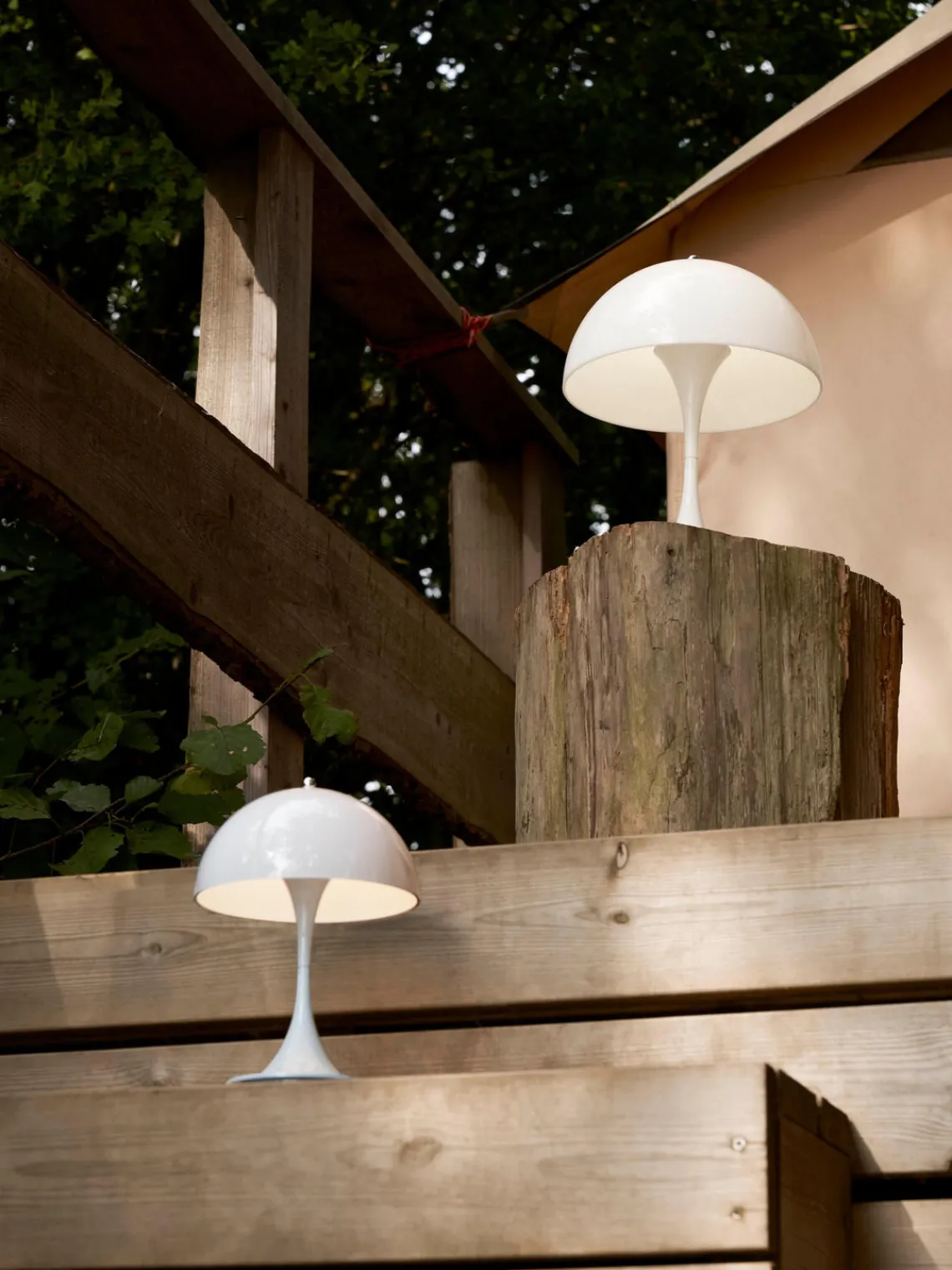 Hot Lámpara de mesa LED Panthella de diseño Verner Panton, 34 cm Lámparas De Mesa|Lámparas De Techo