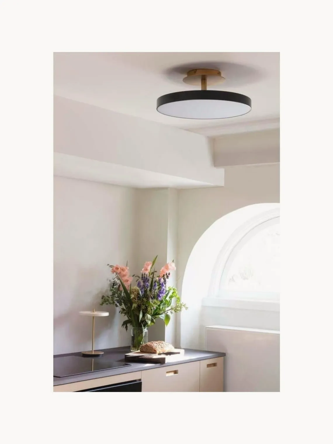 Lámparas De Mesa|Lámparas De Techo>UMAGE Lámpara de mesa LED pequeña regulable Asteria Beige claro, dorado